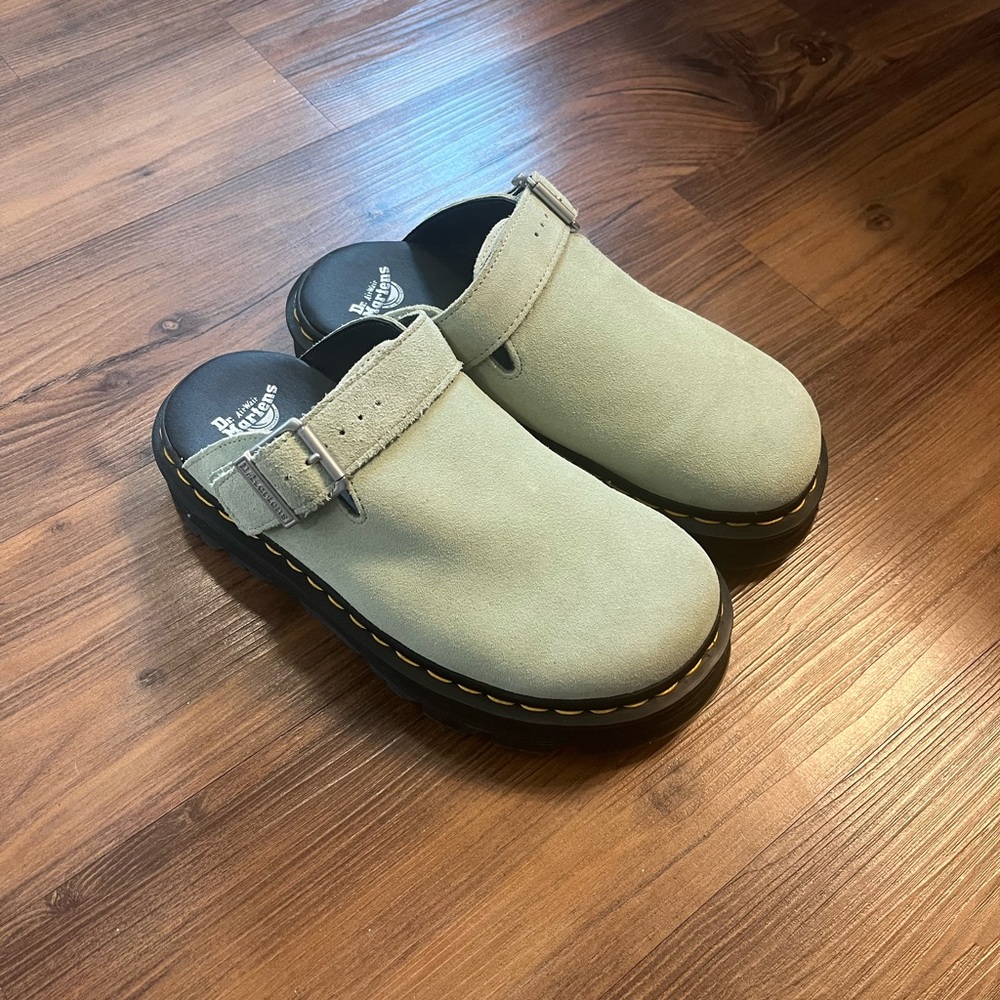 Dr. Martens Zebzag Mules - Picture 1 of 6